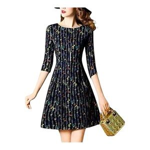 Dan Munier floral Dress size M